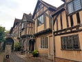 Exterior of Lord Leycester Hospital , Warwick, England.