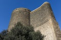 Exterior of the Maidan`s Tower Qiz Qalasi, Baku, Azerbaijan