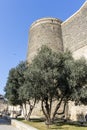 Exterior of the Maidan`s Tower Qiz Qalasi, Baku, Azerbaijan