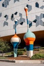 Exterior of the main branch of the Calgary Public Library