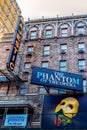 Exterior of the Majestic Theatre, Manhattan, New York, USA