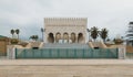 The exterior of Mausoleum of Mohammed V in Rabat