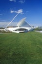 Exterior of the Milwaukee Art Museum on Lake Michigan, Milwaukee, WI Royalty Free Stock Photo