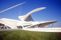 Exterior of the Milwaukee Art Museum on Lake Michigan, Milwaukee, WI Royalty Free Stock Photo