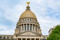 Exterior of the Mississippi State Capitol Building Royalty Free Stock Photo