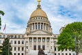 Exterior of the Mississippi State Capitol Building Royalty Free Stock Photo