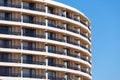 Exterior of a modern apartment block Royalty Free Stock Photo