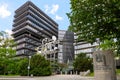 Exterior of modern building of European Patent Office