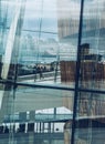 Exterior of modern building of Oslo opera house, Norway