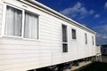 Exterior of modern caravan Royalty Free Stock Photo