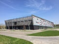 Modern sport arena in Koszalin Poland Royalty Free Stock Photo