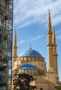 So called Blue Mosque in Beirut Royalty Free Stock Photo