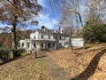 The exterior of the Moses Cone Manor Memorial Park Home