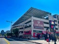 Exterior of Nationals Park as Seen from the Outfield Entrance, with a View of the Parking Garage and Team Store