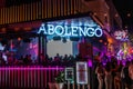 Exterior of a Night Club in Playa del Carmen, Quintana Roo, Mexico