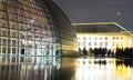 Exterior night view of National Opera Theater