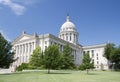Exterior of Oklahoma state capitol Royalty Free Stock Photo