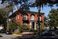 Mercer-Williams House Museum Exterior in the Historic District of Savannah Georgia