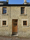 Exterior of an old stone cottage house Royalty Free Stock Photo