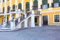 Exterior palace staircase Royalty Free Stock Photo