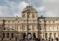 Exterior of Palais du Louvre (Pavillon de l'Horloge) or The Louvre Palace