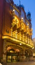 Exterior of Palau de la Musica Catalana in Barcelona Royalty Free Stock Photo