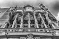 Exterior of Palau de la Musica Catalana, Barcelona, Catalonia, S Royalty Free Stock Photo