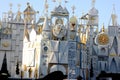 Exterior panels of It's a Small World, Disneyland Fantasyland, Anaheim, California