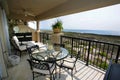 Exterior Patio with View of Ocean.