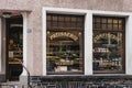 Exterior of patisserie shop and tea rooms in Vianden, Luxembourg