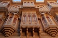 Exterior of Patwon Ki Haveli in Jaisalmer, Rajasthan state of India