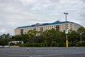 The exterior of the Renaissance Hotel outside of the Seaworld Park in Orlando, Florida