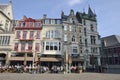 Exterior restaurants in plaza of Ghent