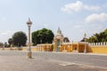 The exterior of Royal Palace Cambodia in the morning, Phnom Penh, Cambodia.