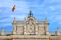 Exterior of Royal Palace of Madrid, Spain