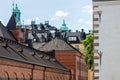 Exterior of Royal Stables Kungliga Hovstallet in Stockholm Royalty Free Stock Photo