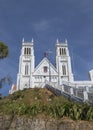 Exterior of Sacred Heart Cathedral in Ooty, India Royalty Free Stock Photo