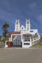 Exterior of Sacred Heart Cathedral in Ooty, India Royalty Free Stock Photo