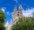 Exterior of Sagrada Familia