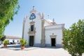 Exterior of the Saint Lawrence of Rome church in Almancil, Portugal