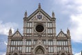 Exterior of the Santa Croce church in Florence, Tuscany, Italy Royalty Free Stock Photo
