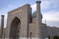 Sherdor Madrasa, The Registan, Samarkand, Uzbekistan Royalty Free Stock Photo