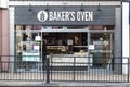 Exterior shot of Bakers Oven Bakery shop forming part of the National Chain