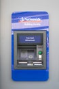 Exterior shot of Nationwide Building Socity Bank Cash Machine atm