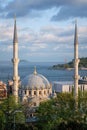 Exterior Shot Of Nusretiye Mosque, Istanbul, Turkey Royalty Free Stock Photo