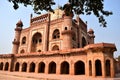 Exterior side view of Safdarjang`s tomb in Delhi city Royalty Free Stock Photo