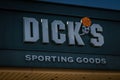 Exterior sign of Dicks Sporting Goods Store Royalty Free Stock Photo