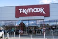 Clothing chaing TK Maxx store frontage at the Merry Hill Centre in the UK