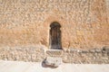 Exterior small arab door in San Esteban de Gormaz