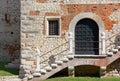 Exterior of Soave Castle Royalty Free Stock Photo